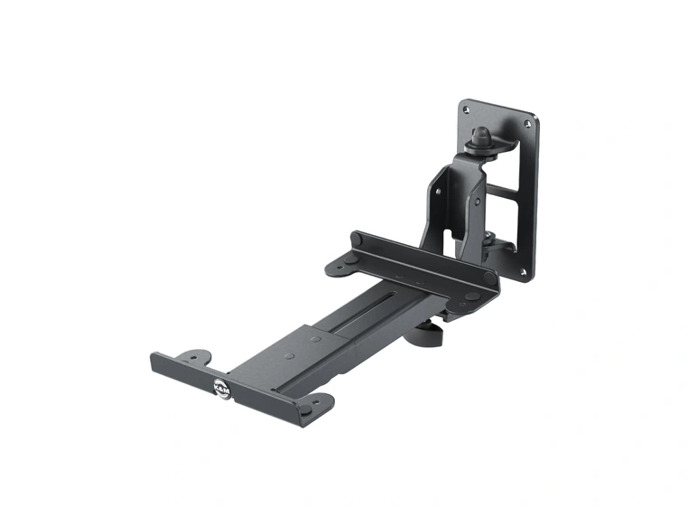 K&M 24166 Speaker wall mount M black 
