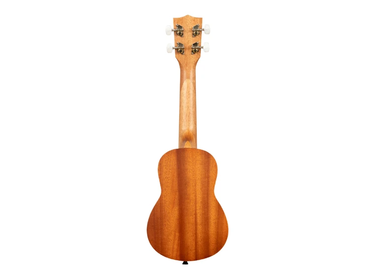 Kala Hibiscus Mahogany Soprano Ukulele Med bag 
