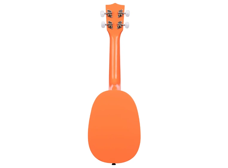 Kala KA-NV-ORNG Novelty Series Orange Soprano Ukulele, med bag 