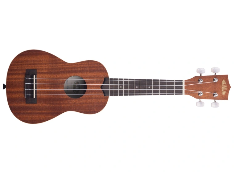 Kala KA-S Satin Mahogany Soprano Ukulele, med bag (UB-S) 