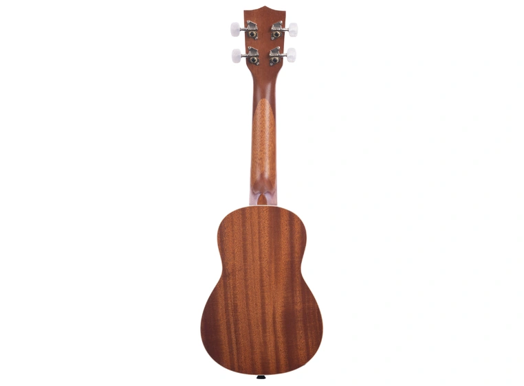Kala KA-S Satin Mahogany Soprano Ukulele, med bag (UB-S) 