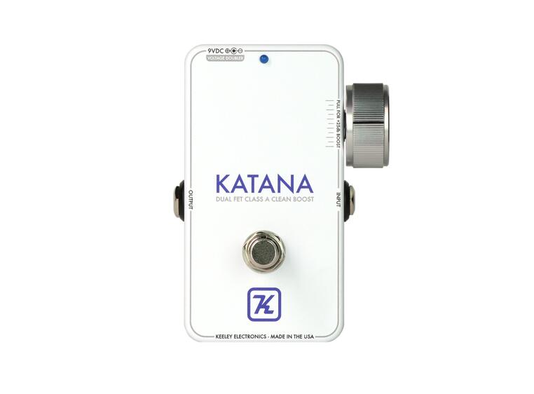 Keeley Katana Clean Boost Throwback WH Dual FET Class A Clean Boost Pedal