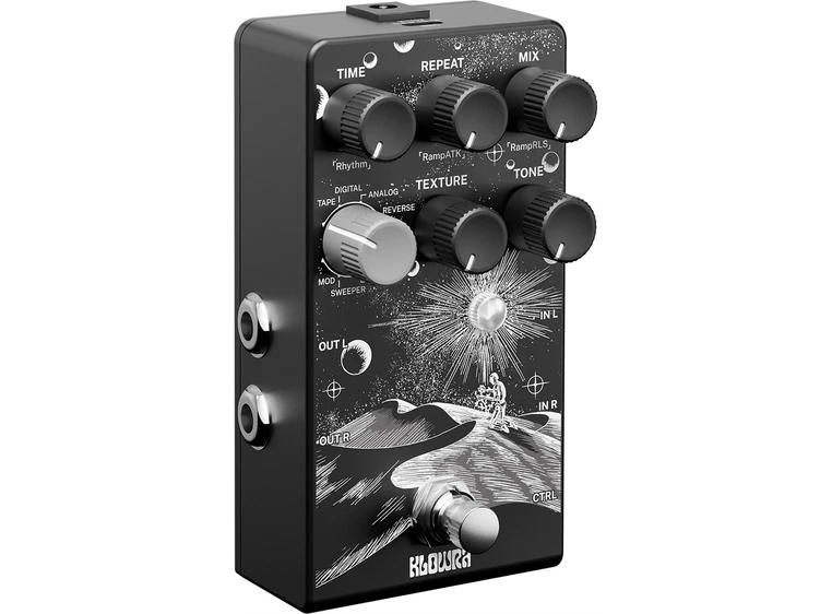 Klowra Everlast Multi Delay Pedal 