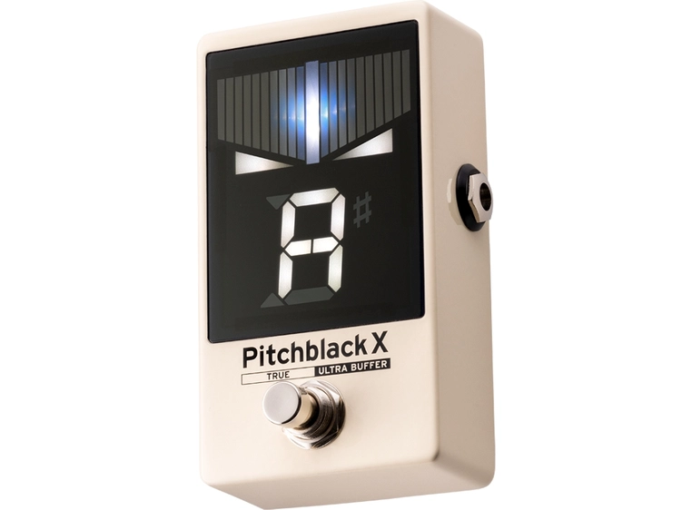 Korg Pitchblack X Cream Chromatic Pedal Tuner 