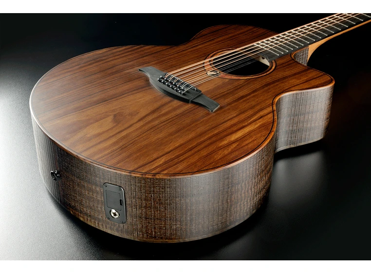 LAG SAUVAGE-J12CE Sauvage Jumbo 12 Stri Cutaway Acoustic-Electric 