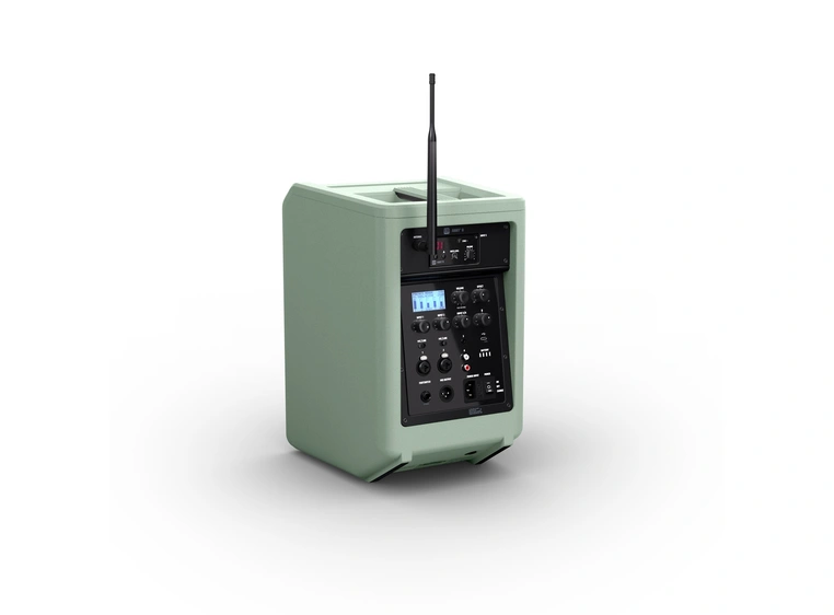 LD Systems ANNY 8 BPH B6 Kompakt-PA Adventure Green, med bøylemikrofon 