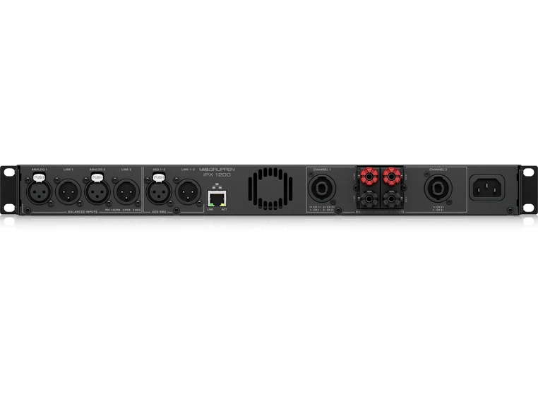 Lab Gruppen IPX 1200 1200W 2-Ch DSP Controlled Power Amp 