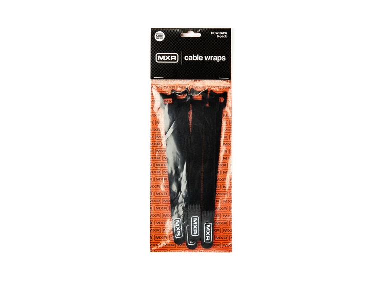 MXR Velcro Cable Wraps DCWRAP6 6-pack 