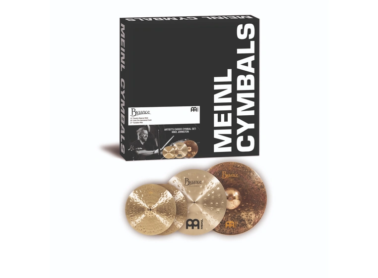 Meinl A-CS6 Byzance Artists Choice Cymbal Set: Mike Johnston, 15/20/21 