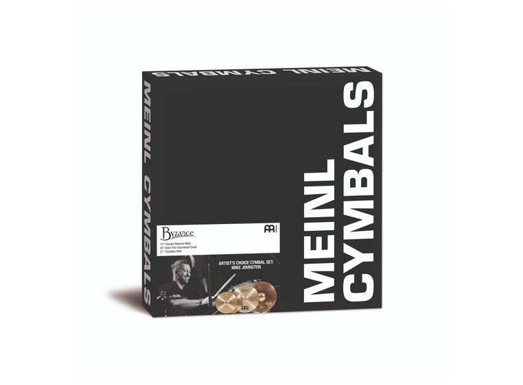 Meinl A-CS6 Byzance Artists Choice Cymbal Set: Mike Johnston, 15/20/21 