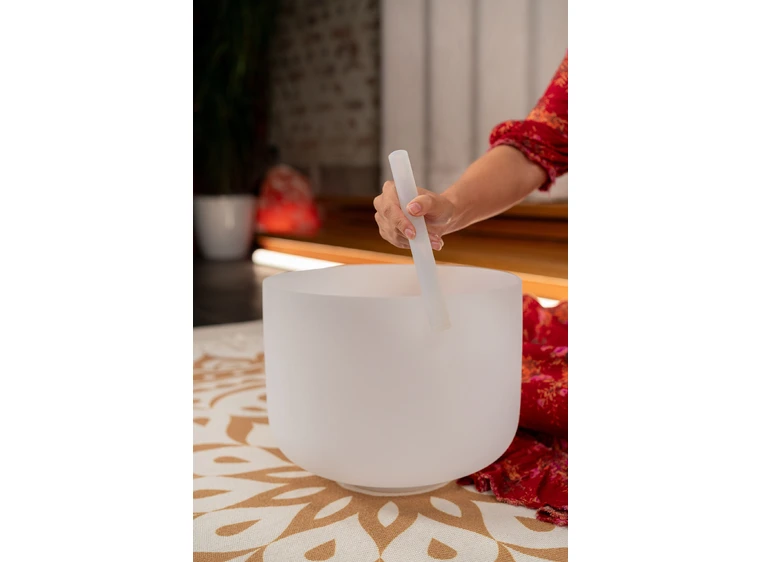 Meinl CSBM12C4 Crystal Singing Bowl 12" 440Hz, Root Chakra C4 