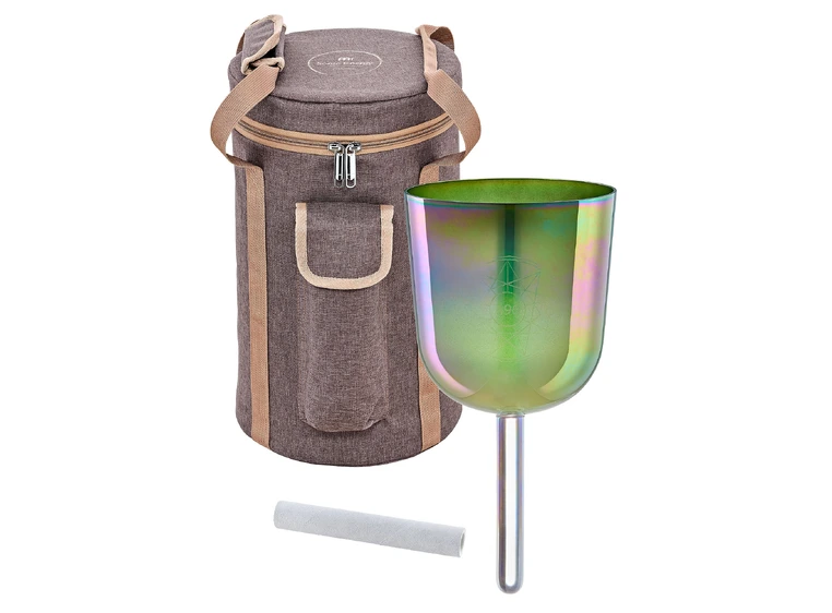 Meinl ESOLCSB396 Crystal Singing Bowl Essence Solfeggio  UT 396 Hz 