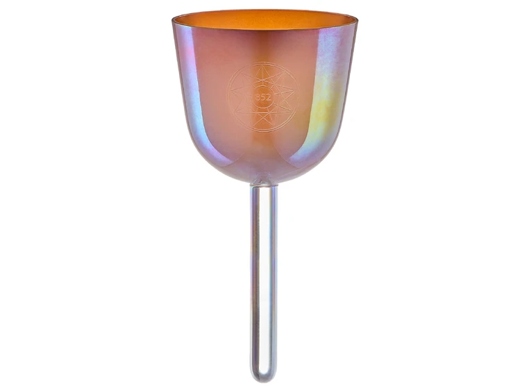 Meinl ESOLCSB852 Crystal Singing Bowl Essence Solfeggio LA 852 Hz 