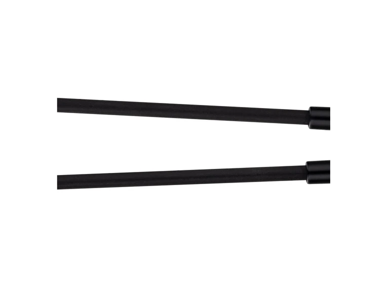 Meinl MPMH Percussion Mallet Hard Oval Rubber Head, Black 