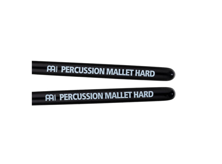 Meinl MPMH Percussion Mallet Hard Oval Rubber Head, Black