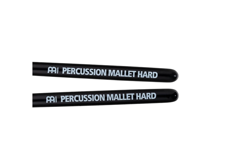 Meinl MPMH Percussion Mallet Hard Oval Rubber Head, Black 