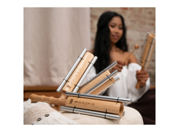 Meinl Sonic Energy ECTT4 Three Tone Energy Chime, Major Triad, E/G#/B 