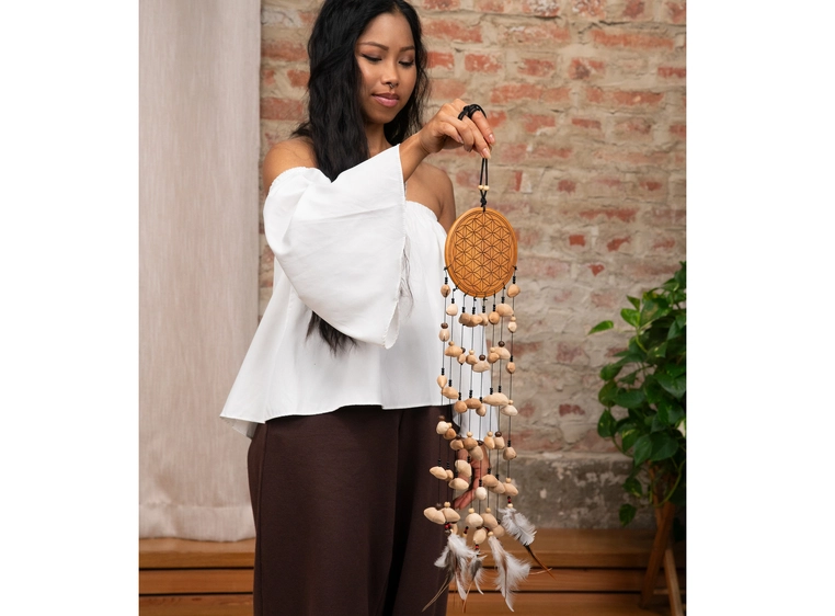 Meinl Sonic Energy SKFOLM Flower Of Life Kenari Chimes, Medium 