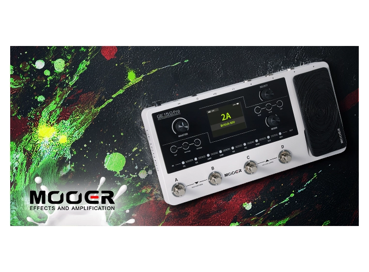 Mooer GE150 PRO Amp Modeling & Multi Effects 
