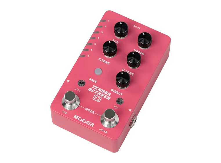 Mooer Tender Octaver X2 Dual Channel Oktavpedal 