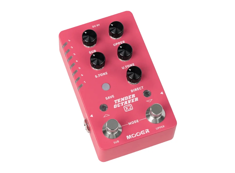 Mooer Tender Octaver X2 Dual Channel Oktavpedal 