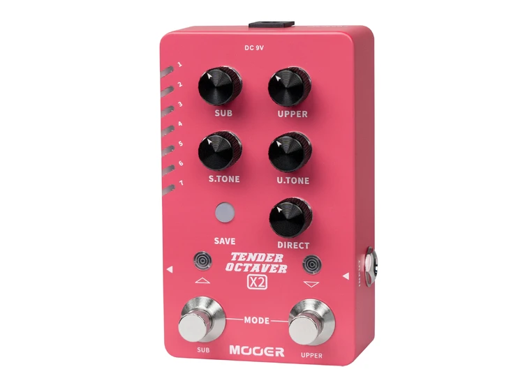 Mooer Tender Octaver X2 Dual Channel Oktavpedal 