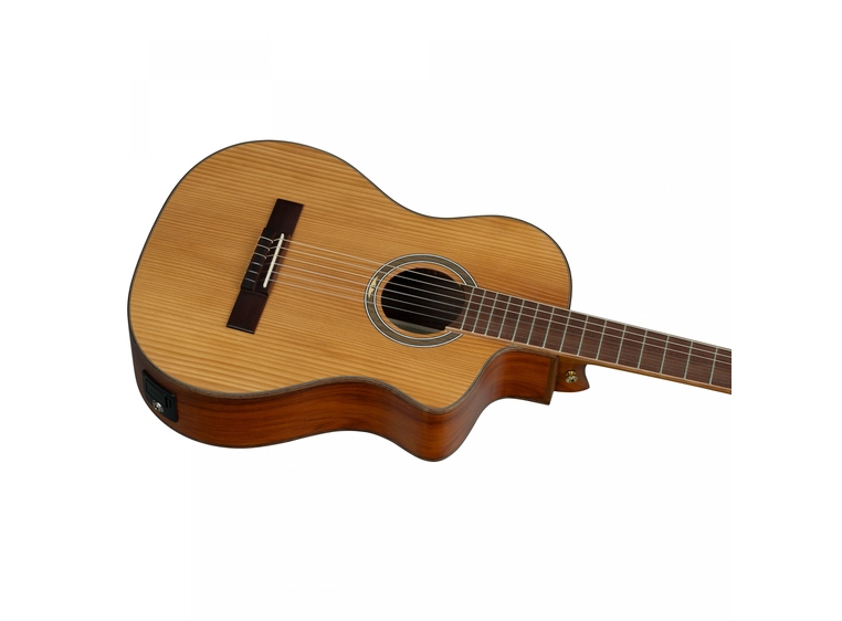Ortega RCE23RO Klassisk gitar m/mik Short scale, Slim neck, Thermo Series 