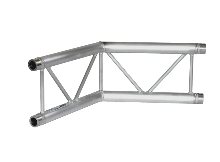 PROLYTE X30L-C004U Stige hjørne 2-Veis 120°, Alu, Ø51x2mm, Stående 