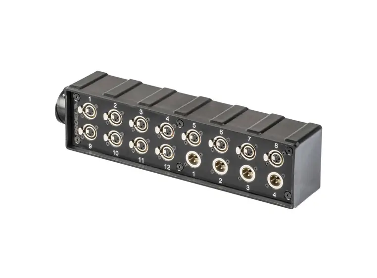 Proel ABOX1204N 12/4 Neutrik audiobox 54P Multipin connector 