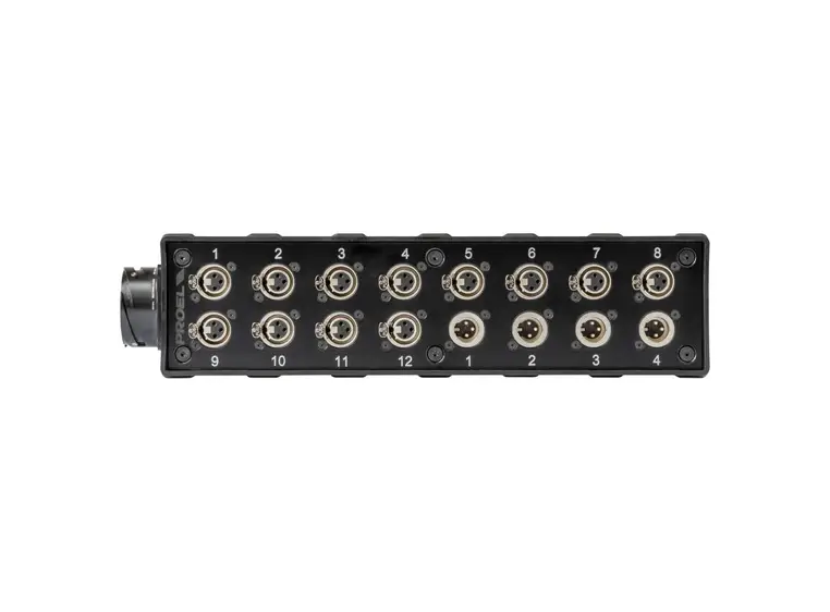 Proel ABOX1204N 12/4 Neutrik audiobox 54P Multipin connector 