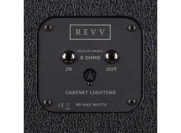 Revv 1x12" Extension Cabinet, Black RV90 