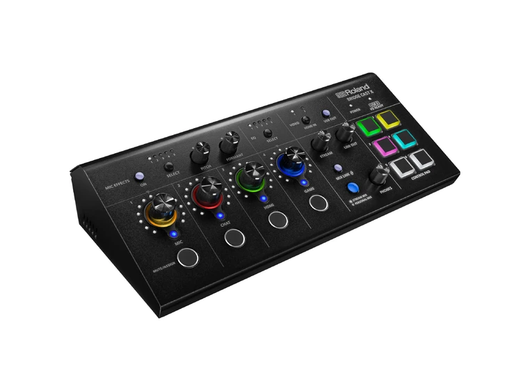 Roland Bridge Cast X Streaming mixer og video capture 