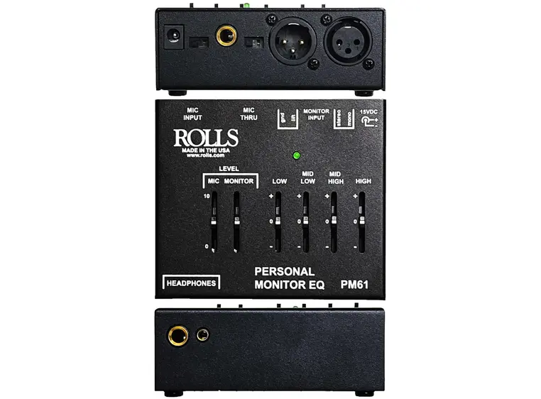 Rolls PM61 Personlig monitor EQ 