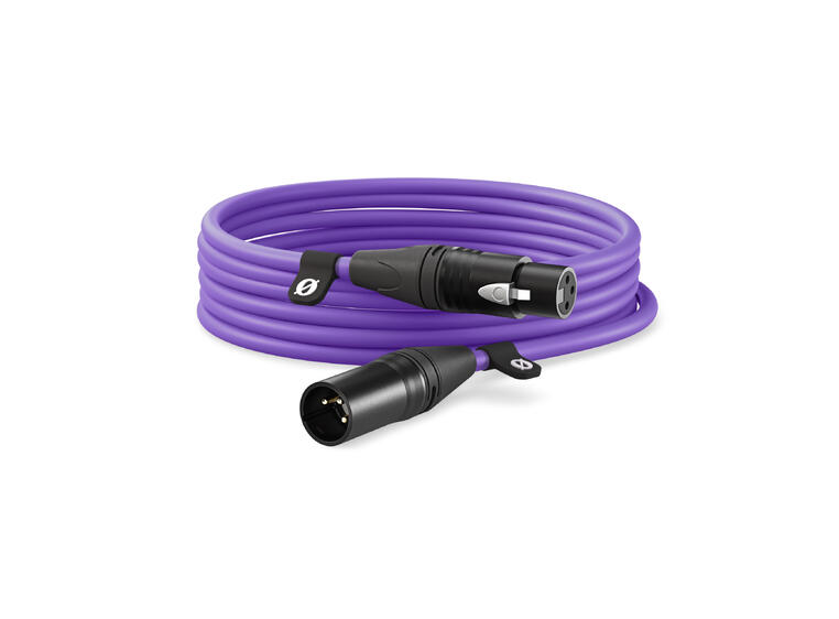 Røde XLR Mikrofonkabel Purple 6 meter