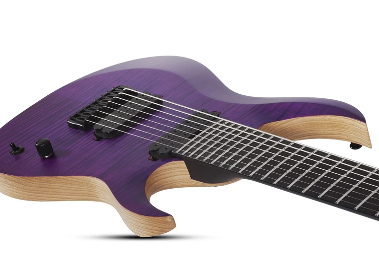 Schecter John Brown Tao-7 Satin Trans Purple 