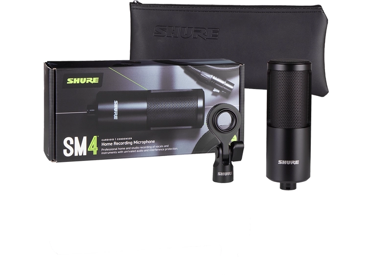 Shure SM4 Studiomikrofon Med swivel mount 