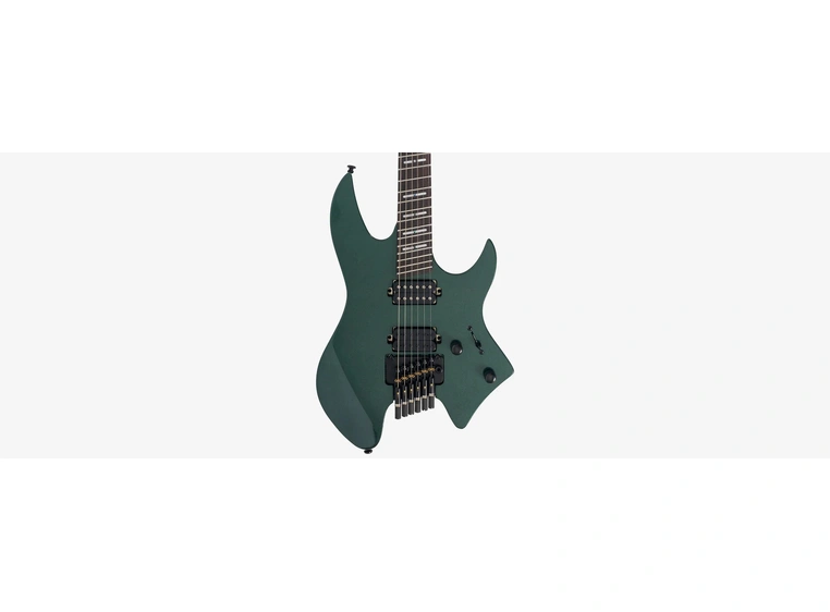 Sire Larry Carlton X6 Headless 6-string Metallic green, with gigbag 