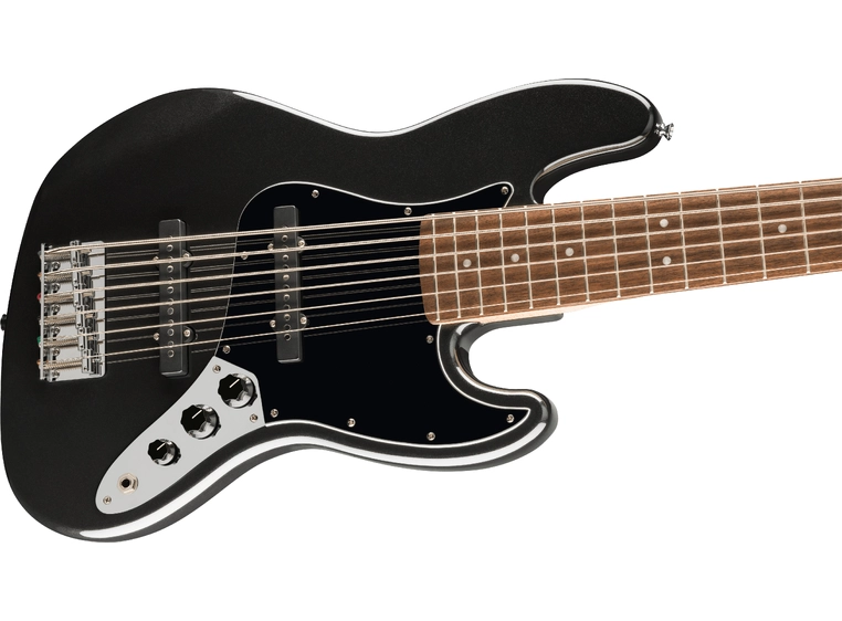 Squier Affinity Jazz Bass VI LF, Black Metallic 