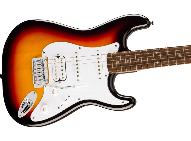 Squier Affinity Stratocaster Junior HSS LF, 3-Color Sunburst 