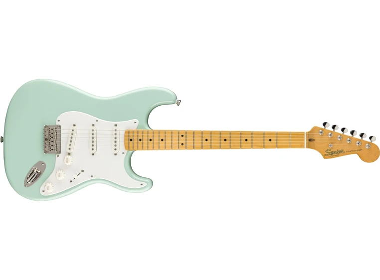Squier Classic Vibe '50s Stratocaster HT, Maple, Parchment Pick, Surf Green 