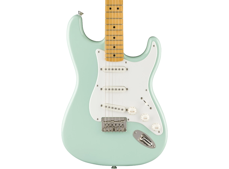 Squier Classic Vibe '50s Stratocaster HT, Maple, Parchment Pick, Surf Green 