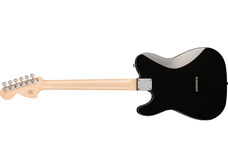 Squier Paranormal Esquire Deluxe Metallic Black, Black Pickguard, MN 