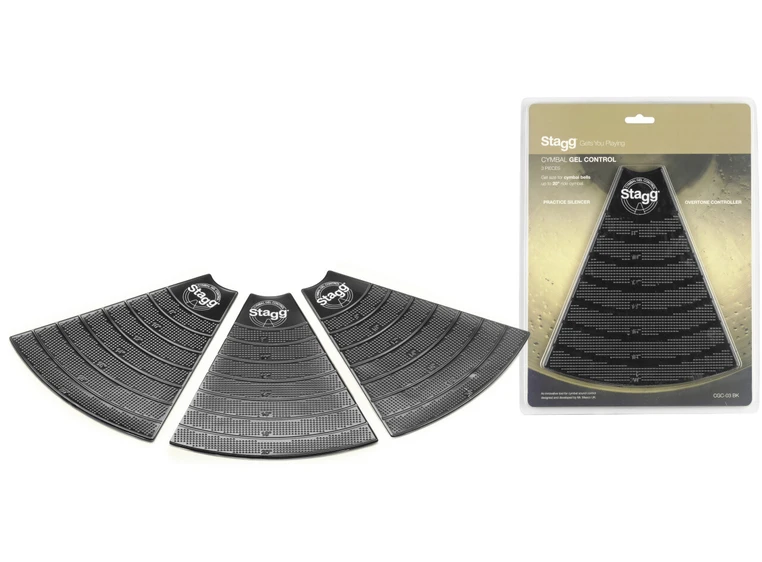Stagg CGC-03 BK Gel damper pads for cymbals 