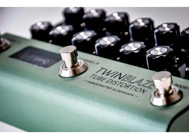 T-Rex TwinBlaze Dual Tube Distortion with Boost 