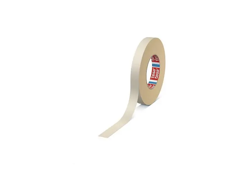 TESA 4541 Tekstiltape, ubehandlet 50mm x 50m, råhvit 