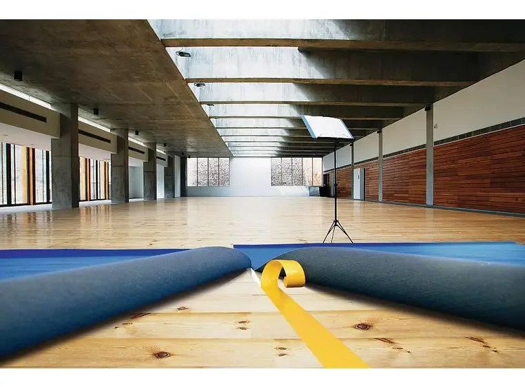 TESA 4964 Høykvalitets Dobbeltsidig tape 38mm x 50m, hvit (brun papirliner) 