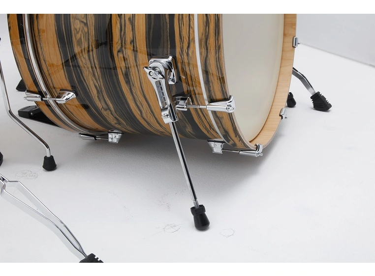 Tama CK50RS-NET Superstar Classic MA 5pc. Shell-kit, Natural Ebony Tiger Wrap 