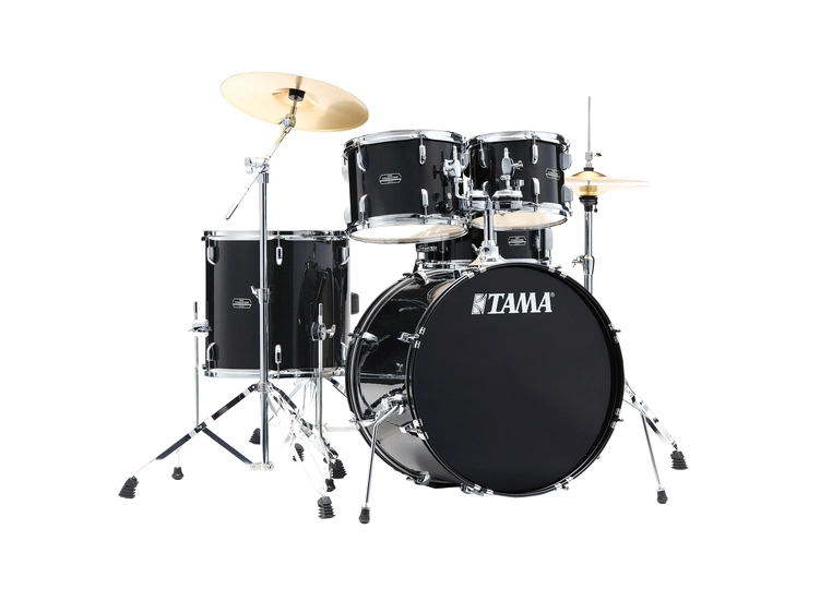 Tama ST52H5C-BNS Stagestar 5-del kompl. Trommesett m. cym, Black Night Sparkle 