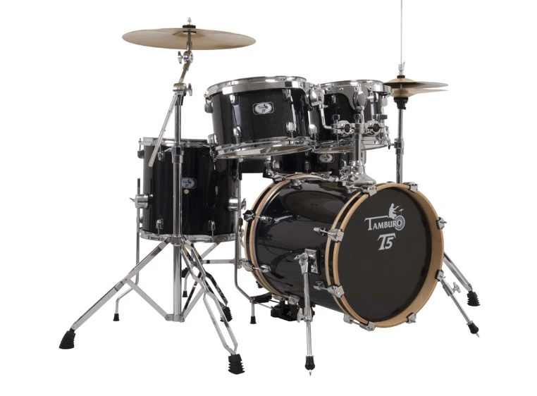Tamburo TB T5R22BSSK T5 Trommesett 10T12T16FT14SD22BD Black Sparkle 