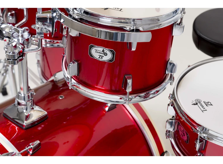Tamburo TB T5S22BRDSK T5 Trommesett 10T12T14FT14SD22BD BrightRedSpar 